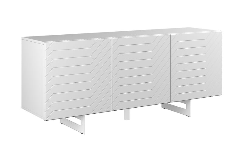 Itaca Sideboard 3 dörrar 165x45 cm - Vit - Förvaring - Förvaringsmöbler - Sideboard & skänk
