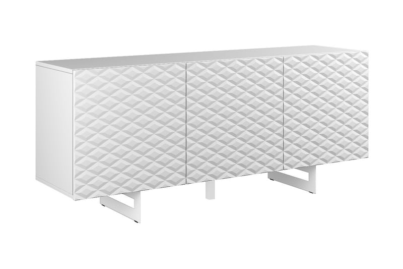 Korfu Sideboard 165x45 cm - Betonggrå/Vit - Förvaring - Förvaringsmöbler - Sideboard & skänk
