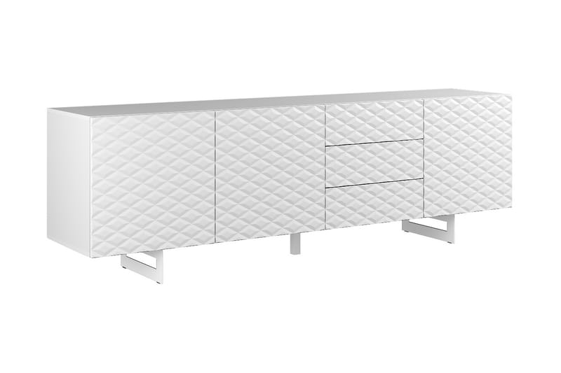 Korfu Sideboard 220x45 cm - Vit - Förvaring - Förvaringsmöbler - Sideboard & skänk