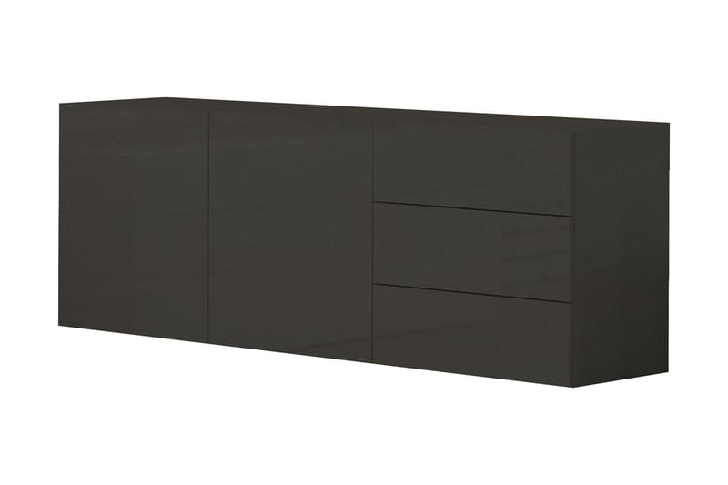 Metise Skänk 170 cm 2 Dörrar + 3 Lådor - Antracit Högglans - Förvaring - Förvaringsmöbler - Sideboard & skänk