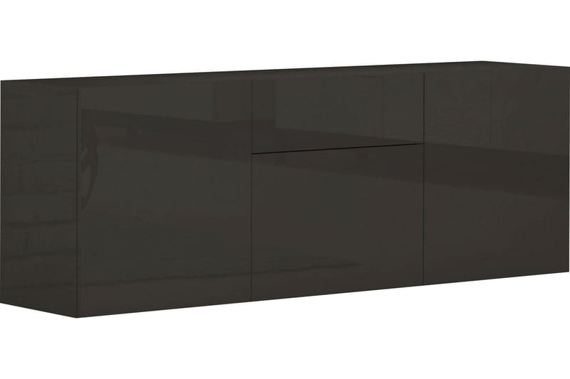 Metise Skänk 170 cm 3 Dörrar + Låda - Antracit Högglans - Förvaring - Förvaringsmöbler - Sideboard & skänk