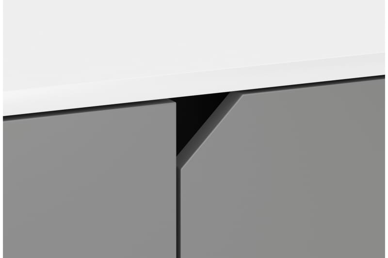 Molan Sideboard 42x160 cm - Vit|Grå - Förvaring - Förvaringsmöbler - Sideboard & skänk