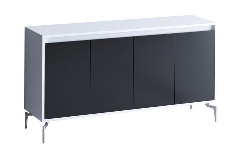Sideboard 40x140 cm - Natur/Svart - Förvaring - Förvaringsmöbler - Sideboard & skänk