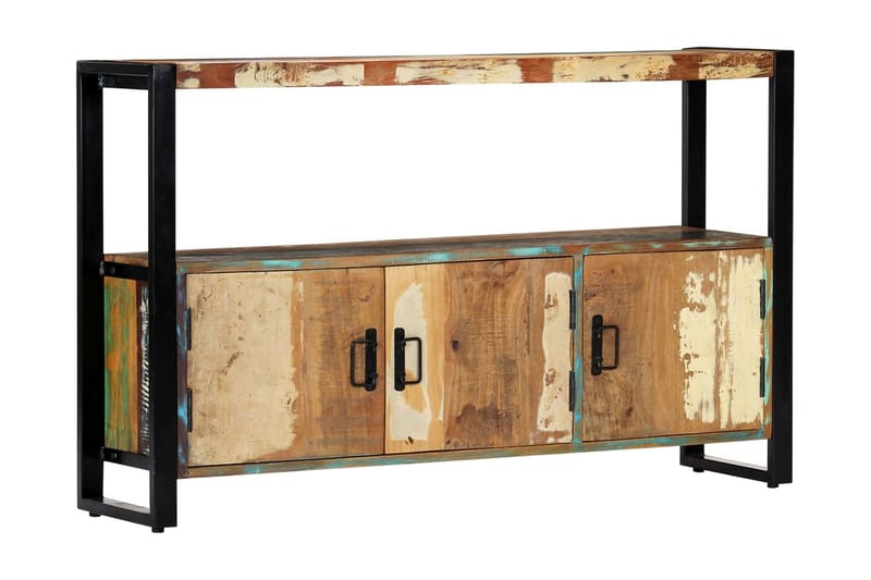 Skänk 120x30x75 cm massivt återvunnet trä - Brun - Förvaring - Förvaringsmöbler - Sideboard & skänk