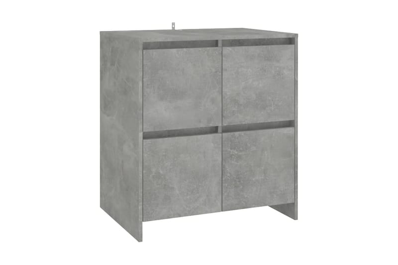 Skänk betonggrå 70x41x75 cm spånskiva - Betonggrå - Förvaring - Förvaringsmöbler - Sideboard & skänk