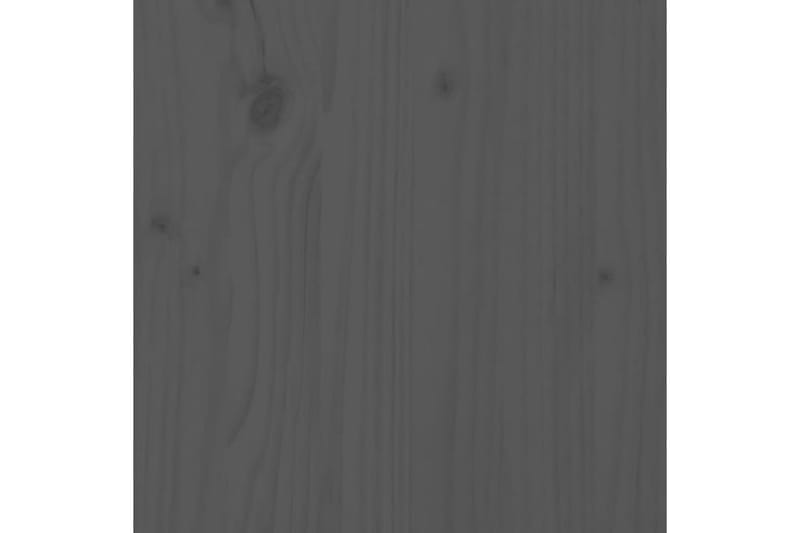 Skänk grå 60x34x75 cm massiv furu - Förvaring - Förvaringsmöbler - Sideboard & skänk