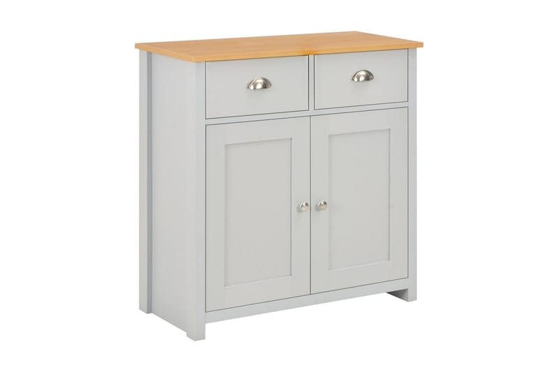 Skänk grå 79x35x81 cm - Grå - Möbler - Bord & matgrupper - Avlastningsbord - Konsolbord & sidobord
