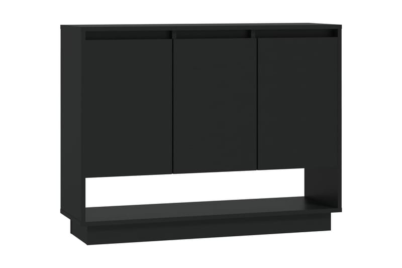 Skänk svart 97x31x75 cm spånskiva - Svart - Förvaring - Förvaringsmöbler - Sideboard & skänk
