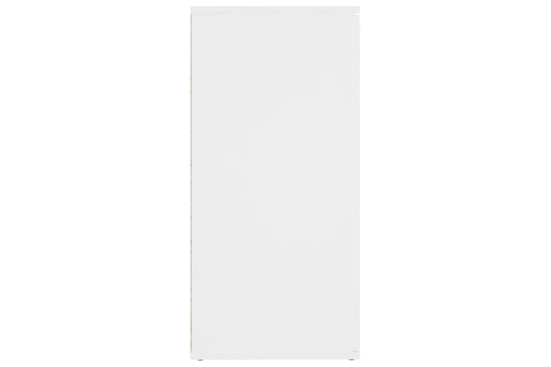 Skänk vit 160x36x75 cm spånskiva - Vit - Förvaring - Förvaringsmöbler - Sideboard & skänk