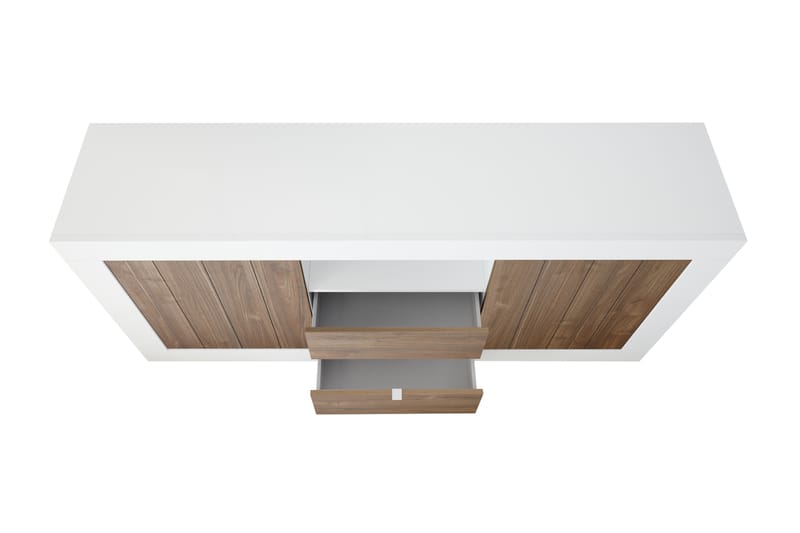 Urbino Skänk 184 cm - Vit/Trä/Natur - Förvaring - Förvaringsmöbler - Sideboard & skänk