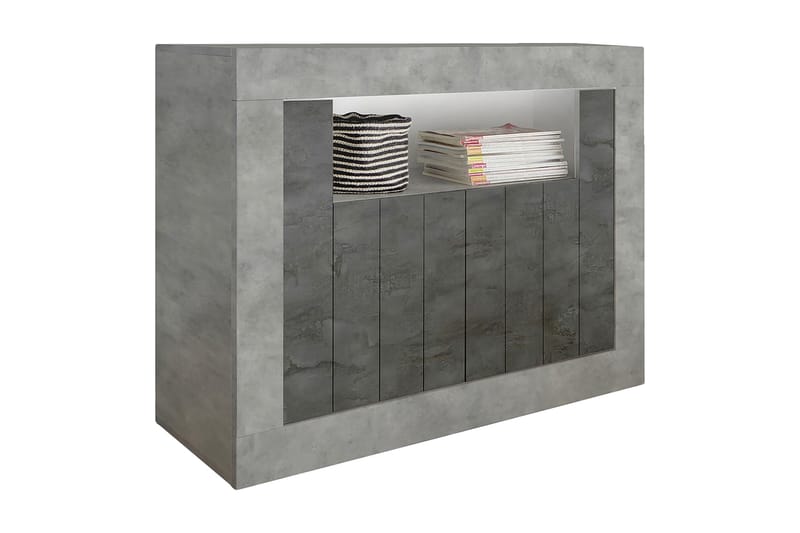 Urbino Skänk Piccolo 110 cm - Gråmelerad - Förvaring - Förvaringsmöbler - Sideboard & skänk