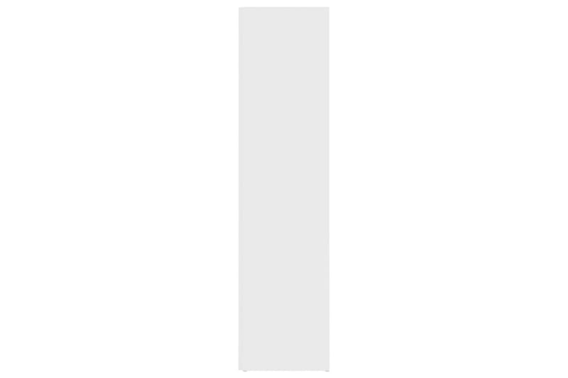 Hörnhylla vit 33x33x132 cm spånskiva - Vit - Förvaring - Hylla - Hörnhylla
