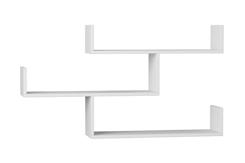 Decorta Vägghylla - Vit - Möbler - Bord & matgrupper - Avlastningsbord - Lampbord