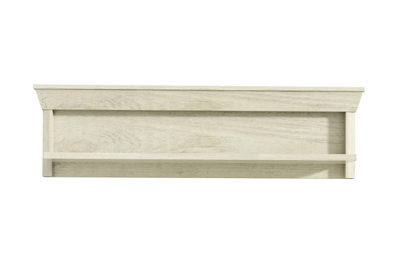 Hurlston Vägghylla 123 cm - Vit - Förvaring - Förvaringsmöbler - Sideboard & skänk