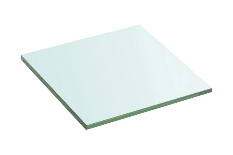 Hyllplan glas genomskinlig 30x30 cm - Transparent - Förvaring - Hylla - Hyllplan & hyllkonsol