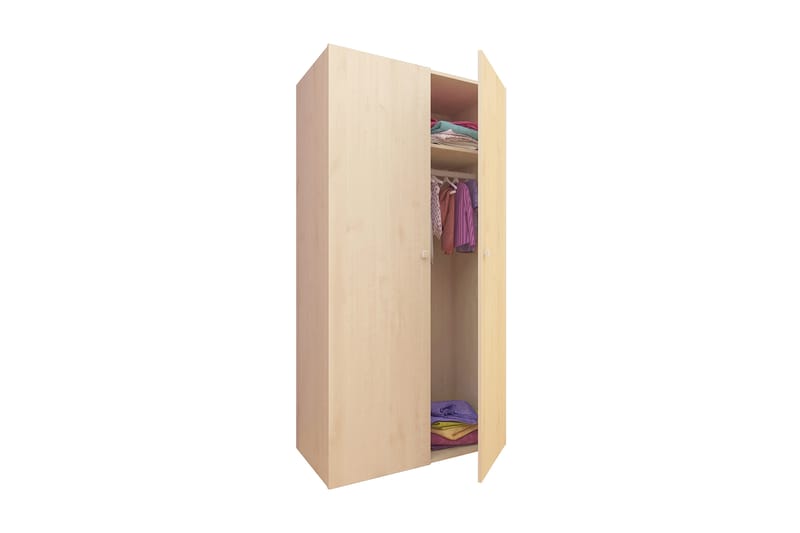 Enviny Garderob 90 cm Vit - Polini Kids - Förvaring - Klädförvaring - Garderob & garderobssystem