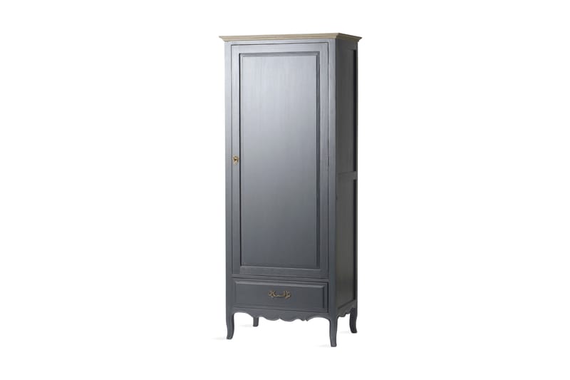 Garderob 185 cm - Grå - Förvaring - Klädförvaring - Garderob & garderobssystem