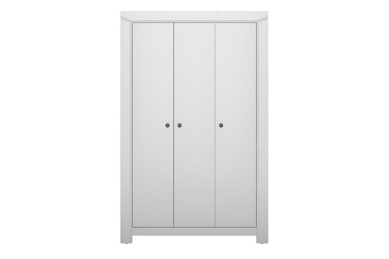 Lynch Garderob utan spegel 127x200,5 cm - Grå/Silver - Förvaring - Klädförvaring - Garderob & garderobssystem