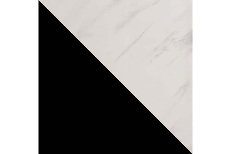 Marmuria Garderob med Speglar Mitt 180 cm Marmormönster - Svart/Vit/Guld - Förvaring - Klädförvaring - Garderob & garderobssystem