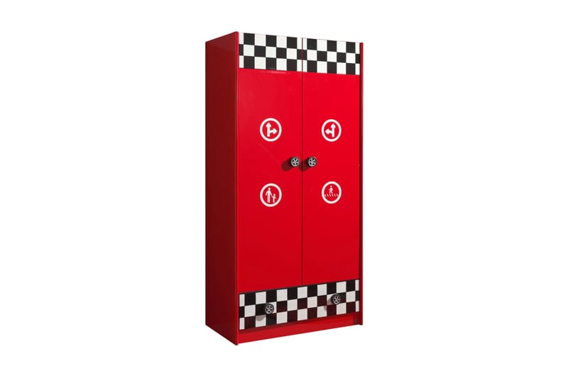 Monilla Garderob - Röd - Förvaring - Klädförvaring - Garderob & garderobssystem