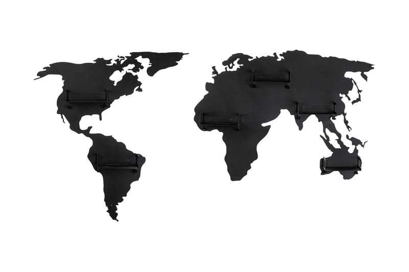 World Map Klädkrok - Svart - Förvaring - Skoförvaring