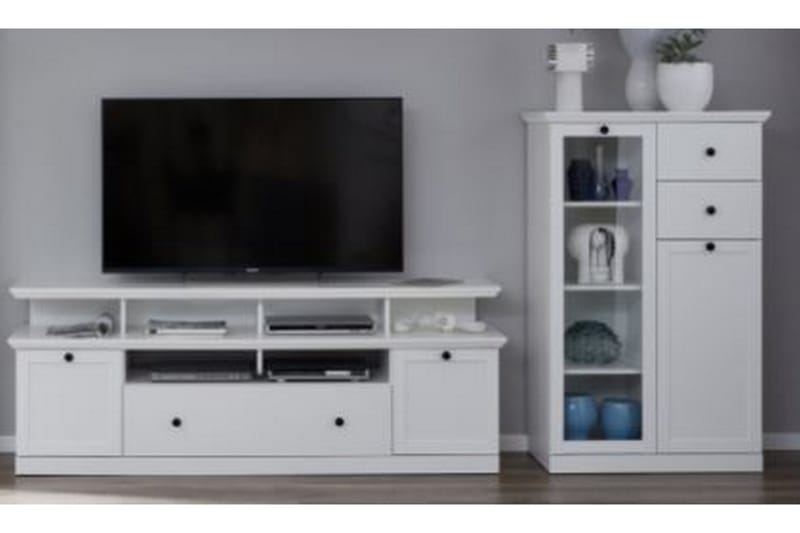 Skottlanda Skåp 273 cm - Vit - Möbler - Tv möbel & mediamöbel - TV-möbelset