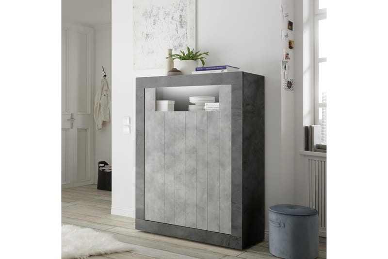 Urbino Skåp 110 cm - Grå - Förvaring - Förvaringsmöbler - Sideboard & skänk