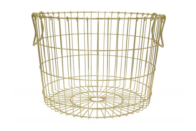 Trådkorg Basket - Gold/Metall - Förvaring - Småförvaring - Förvaringskorgar - Trådkorg
