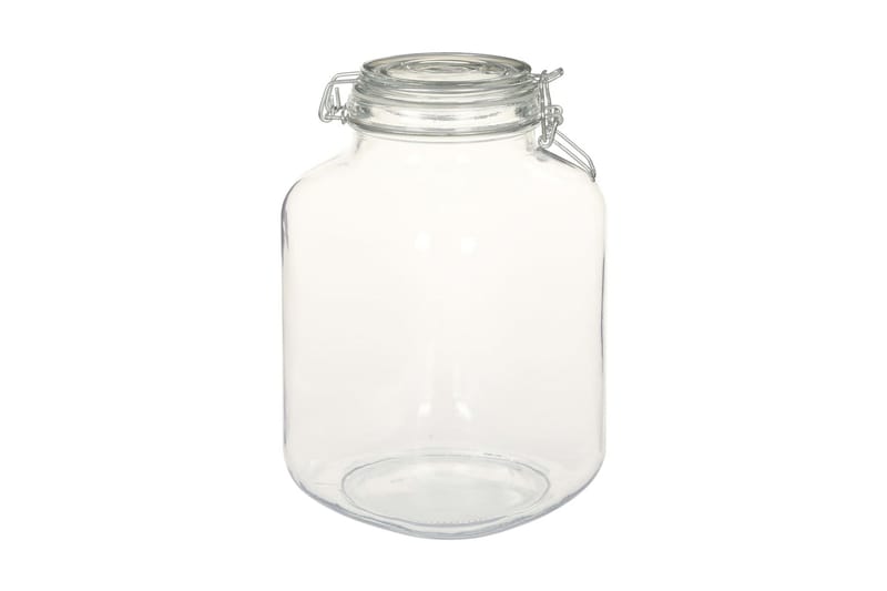 Glasburk med lock 12 st 3 L - Transparent - Hushåll - Matlagning & Bakning - Köksredskap & kökstillbehör - Flaskor & burkar