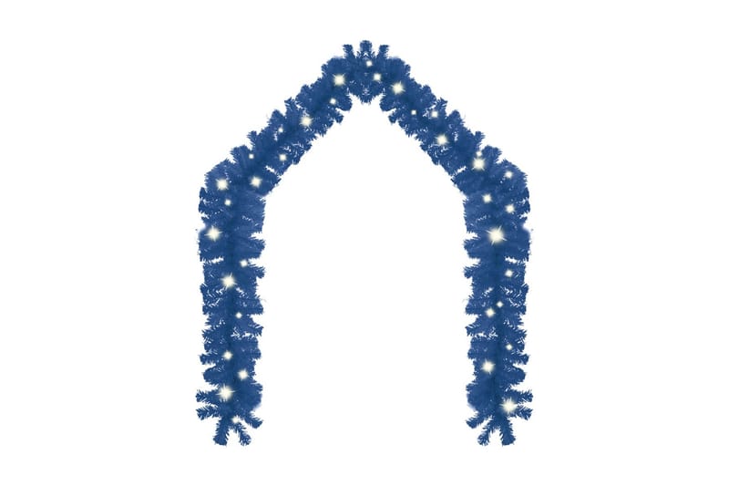 Julgirlang med LED-lampor 10 m blå - Blå - Inredning - Dekoration & inredningsdetaljer - Festdekoration