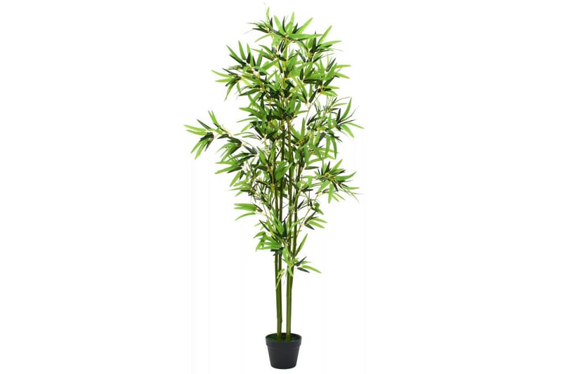 Konstväxt bambu med kruka 175 cm grön - Grön - Heminredning - Dekoration - Konstgjorda växter