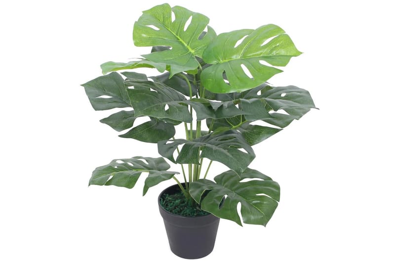 Konstväxt Monstrera med kruka 45 cm grön - Grön - Heminredning - Dekoration - Konstgjorda växter