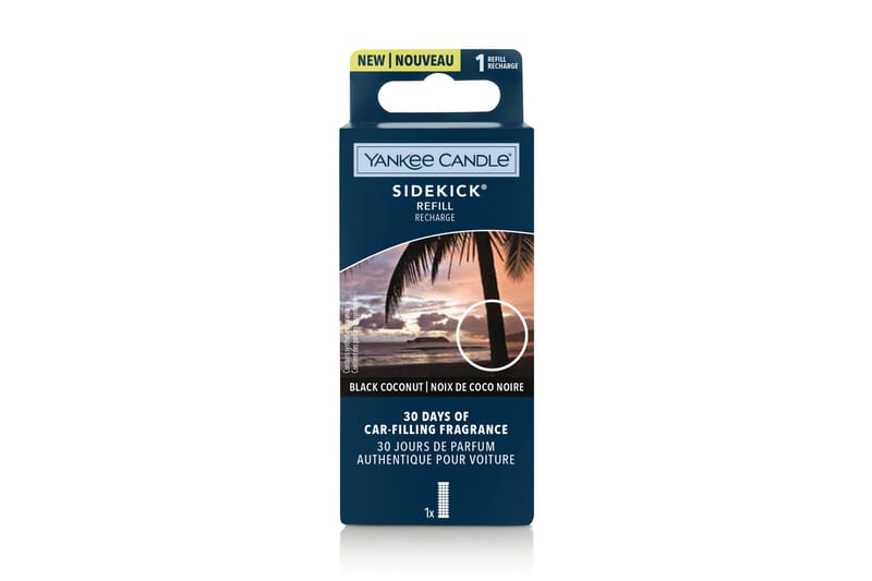 Auto Sidekick Refill Black Coconut Doftljus - Yankee Candle - Inredning - Ljus & dofter - Stearinljus - Doftljus