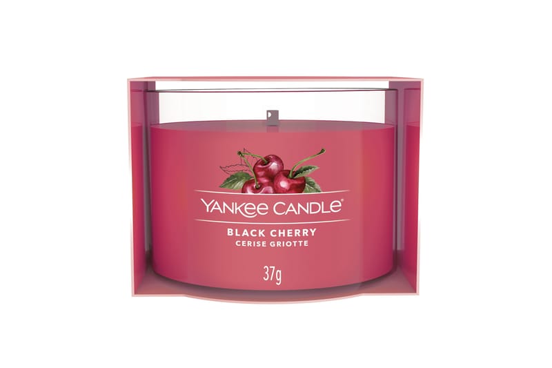 Filled Votive Black Cherry Doftljus - Yankee Candle - Inredning - Ljus & dofter - LED ljus