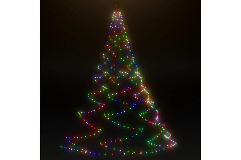 Hängande julgran med metallkrok 720 flerfärgad LED 5 m inne/ - Flerfärgad - Inredning - Julpynt & helgdekoration - Julpynt & juldekoration