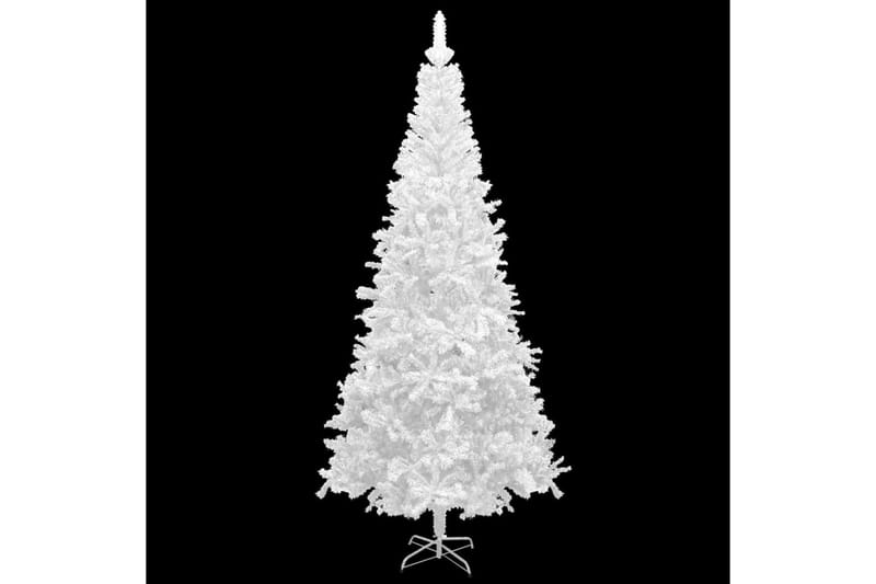 Plastgran med LED och julgranskulor L 240 cm vit - Vit - Inredning - Julpynt & helgdekoration - Julpynt & juldekoration - Plastgran