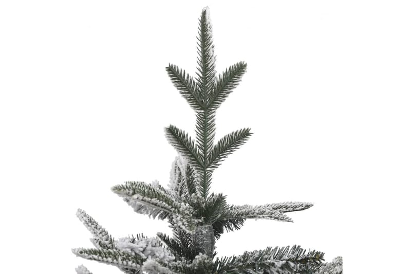 Plastgran med LED och julgranskulor och snö 210 cm PVC&PE - Inredning - Julpynt & helgdekoration - Julpynt & juldekoration - Plastgran