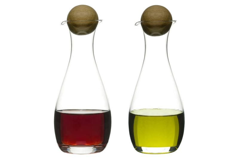 Oval oak olja/vinägerflaska med ekkork, 2-pack - Sagaform - Belysning - Inomhusbelysning & Lampor - Bordslampa