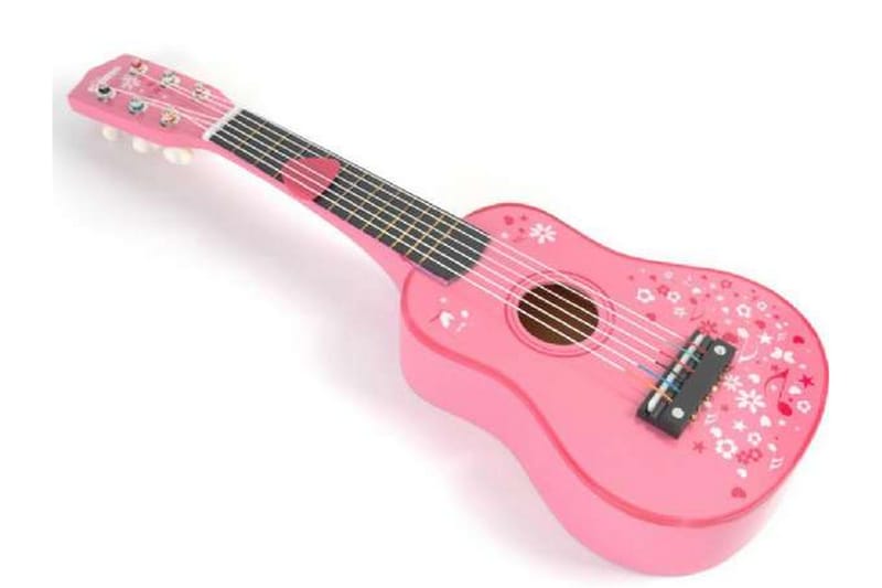 Rosa gitarr - Rosa - Inredning - Inredning barnrum & leksaker - Leksaker - Babyleksaker