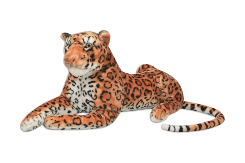 Leopardleksak plysch brun XXL - Brun - Inredning - Inredning barnrum & leksaker - Leksaker - Mjukleksaker & gosedjur