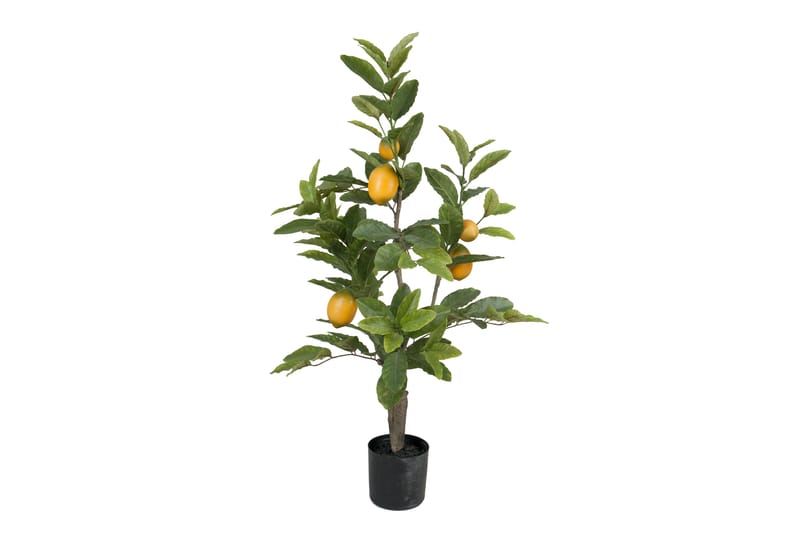 Citrusträd Konstväxt 90 cm - Gul - Inredning - Konstgjorda växter & plastväxter