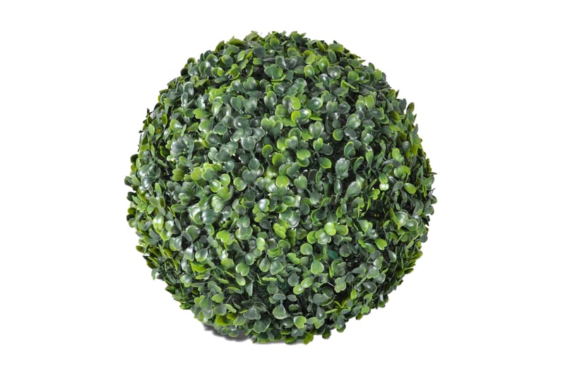 Konstväxt Buxbom 2 st bollar 35 cm - Grön - Förvaring - Hylla - Bokhylla