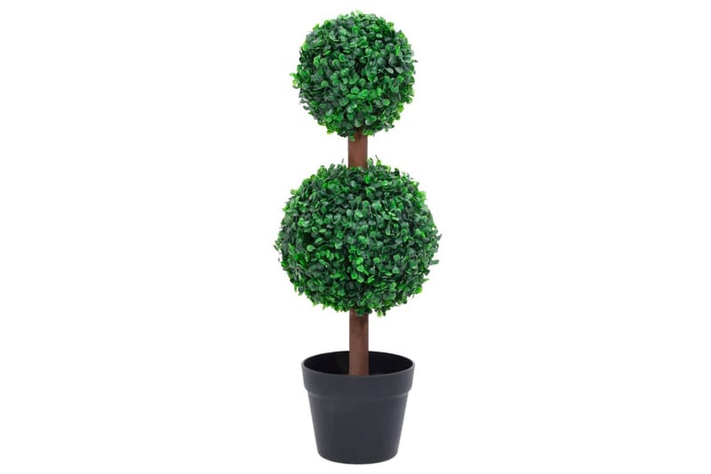 Konstväxt buxbom bollformad med kruka 60 cm grön - Grön - Inredning - Konstgjorda växter & plastväxter