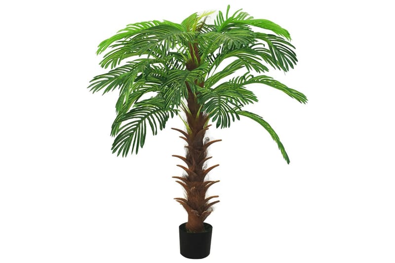 Konstväxt kottepalm med kruka 140 cm grön - Grön - Inredning - Konstgjorda växter & plastväxter