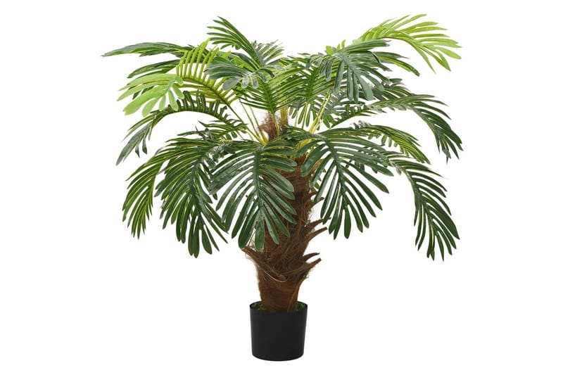 Konstväxt kottepalm med kruka 90 cm grön - Grön - Inredning - Konstgjorda växter & plastväxter