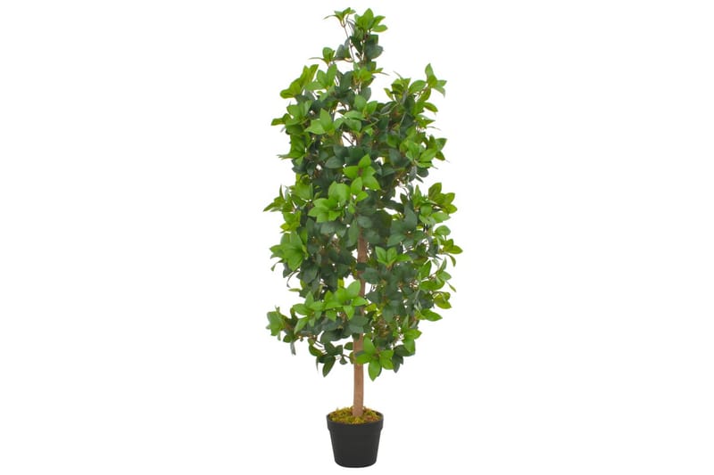 Konstväxt Lagerträd med kruka 120 cm grön - Grön - Inredning - Konstgjorda växter & plastväxter