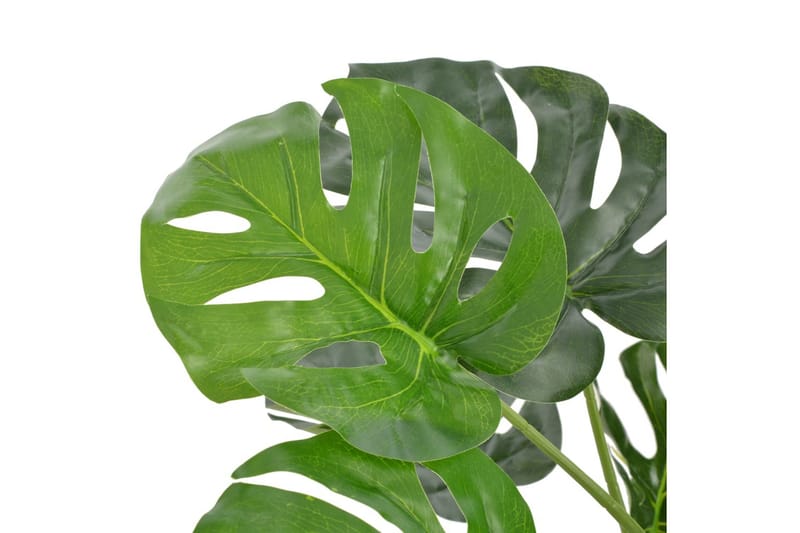 Konstväxt Monstrera med kruka 100 cm grön - Grön - Inredning - Konstgjorda växter & plastväxter