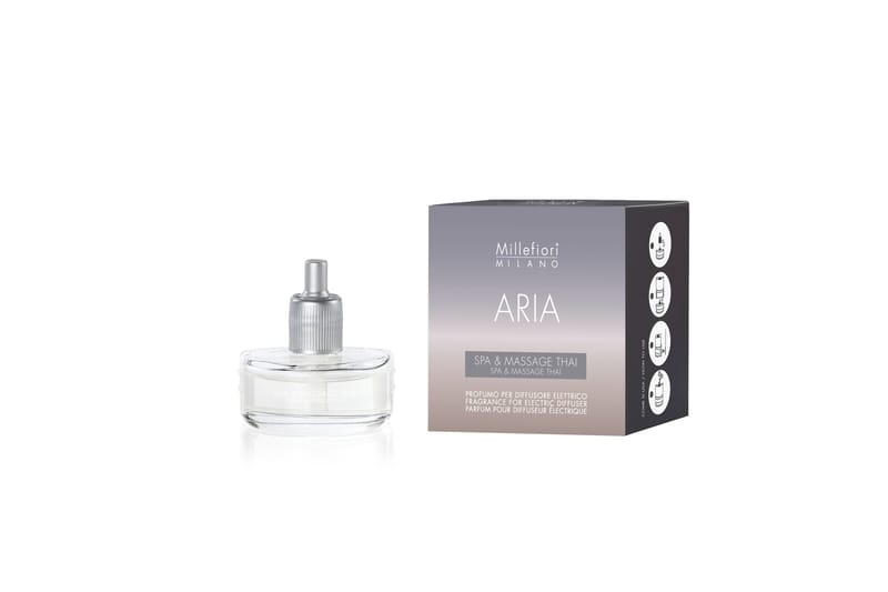 Aria Refill Electric Diffuser Aria Spa&Massage Thai Aromalam - Millefiori Milano - Inredning - Ljus & dofter - Rumsdoft & luftfräschare - Aromalampa