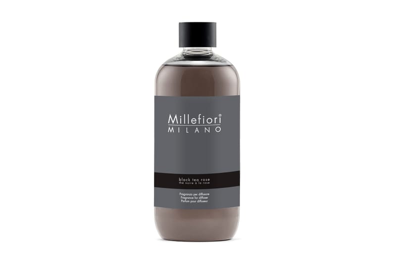 Natural Refill Stick Diffuser 500ml Black Tea Rose Doftpinna - Millefiori Milano - Inredning - Ljus & dofter - Rumsdoft & luftfräschare - Doftpinnar