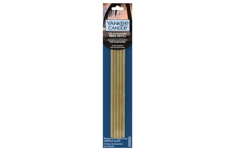 Reed Pre-Fragranced Diffusers Refills Black Coconut Doftpinn - Yankee Candle - Inredning - Ljus & dofter - Rumsdoft & luftfräschare - Doftpinnar